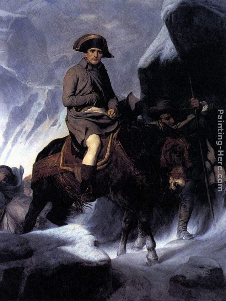 Paul Delaroche Bonaparte Crossing the Alps